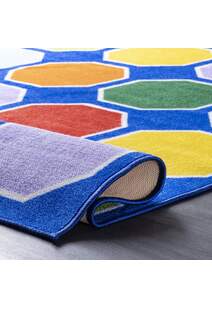 Kids Octagonal Shapes Rug