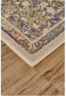 Lester Classic Overdyed Floral Rug