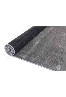 Macey Thick Plain Grey Rug