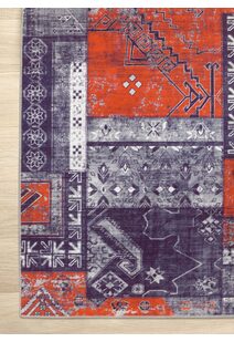 Noble Traditional Distressed Rug 