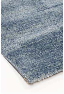 Pave Plain Modern Blue Rug