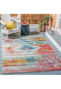 Sole Coral Indoor & Outdoor Rug