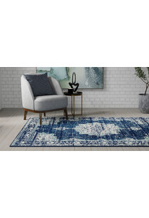 Space Traditional Medallion Rug