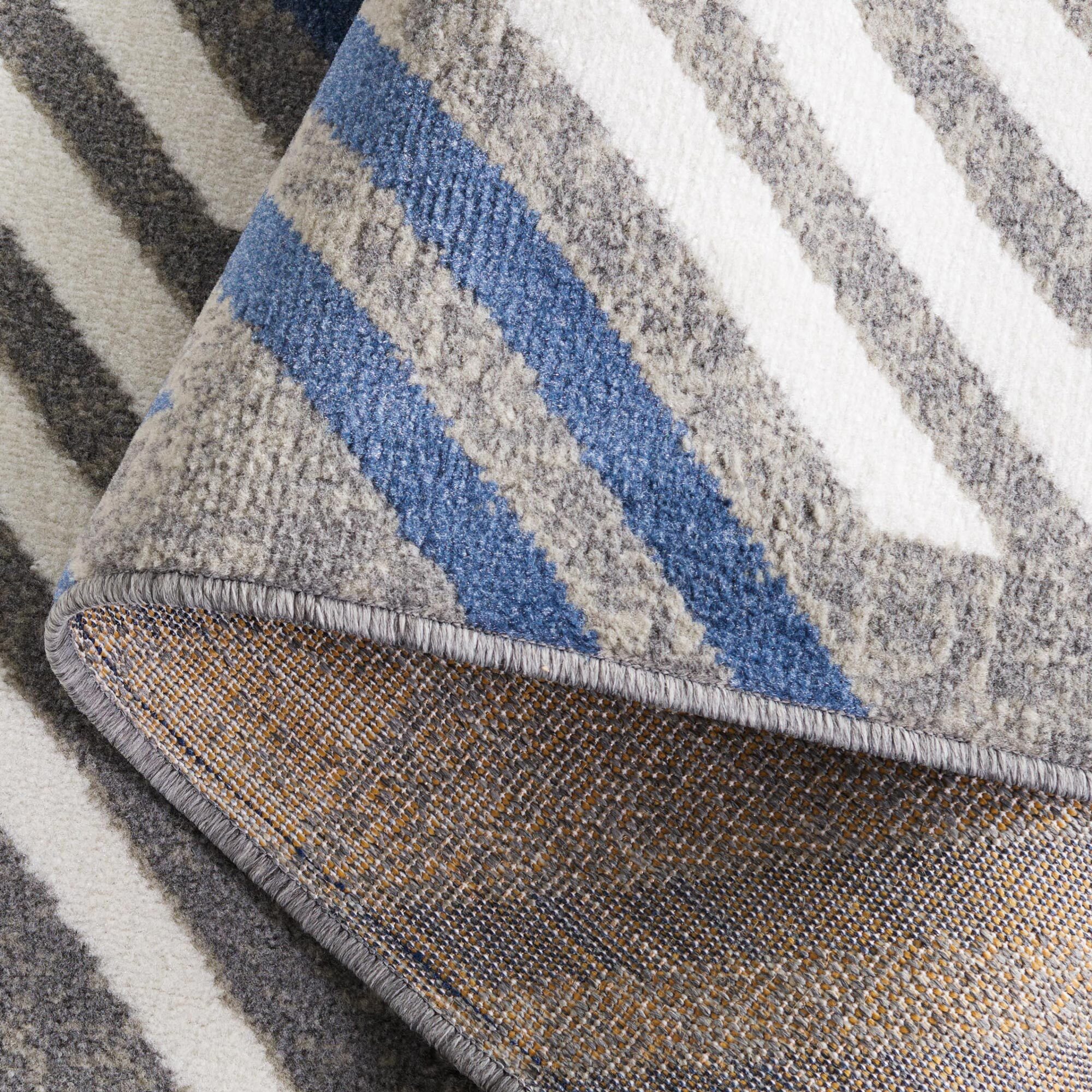 Alfa Modern Striped Rug