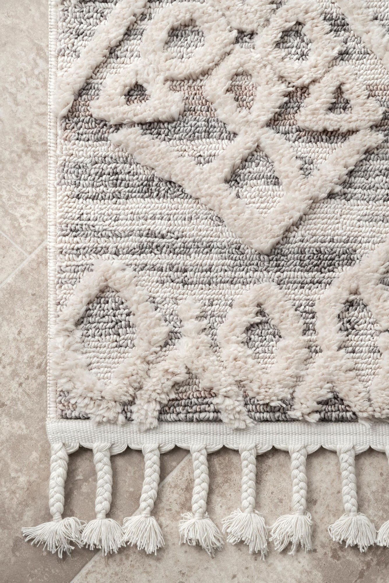 Aroma Fringed Moroccan Rug