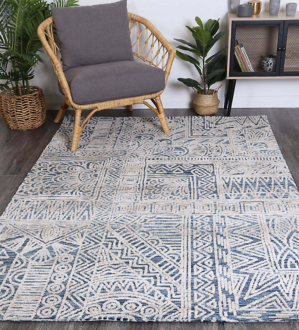 Amir Geometric Flatweave Rug