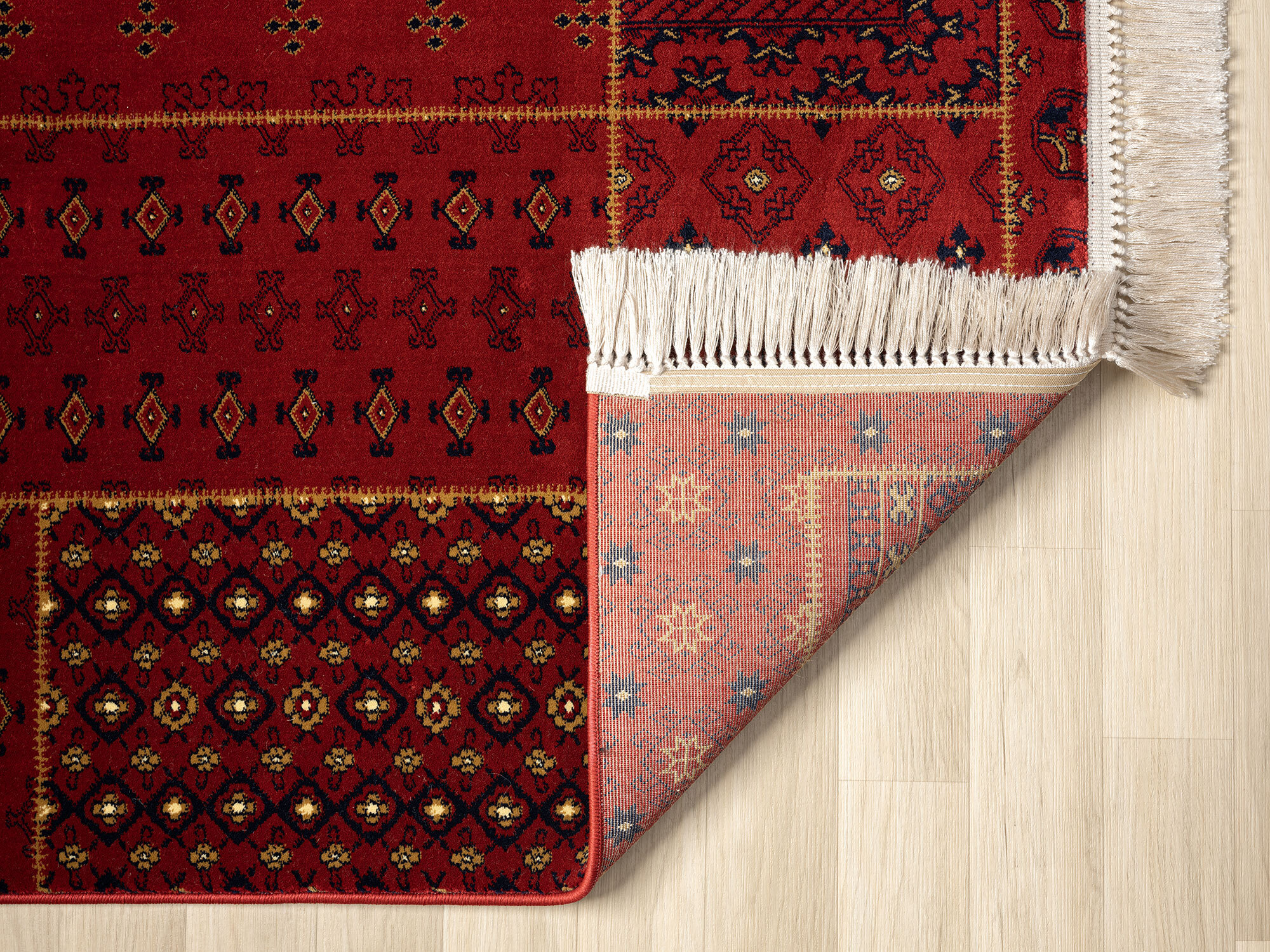 Turkomen Classic Patchwork Rug