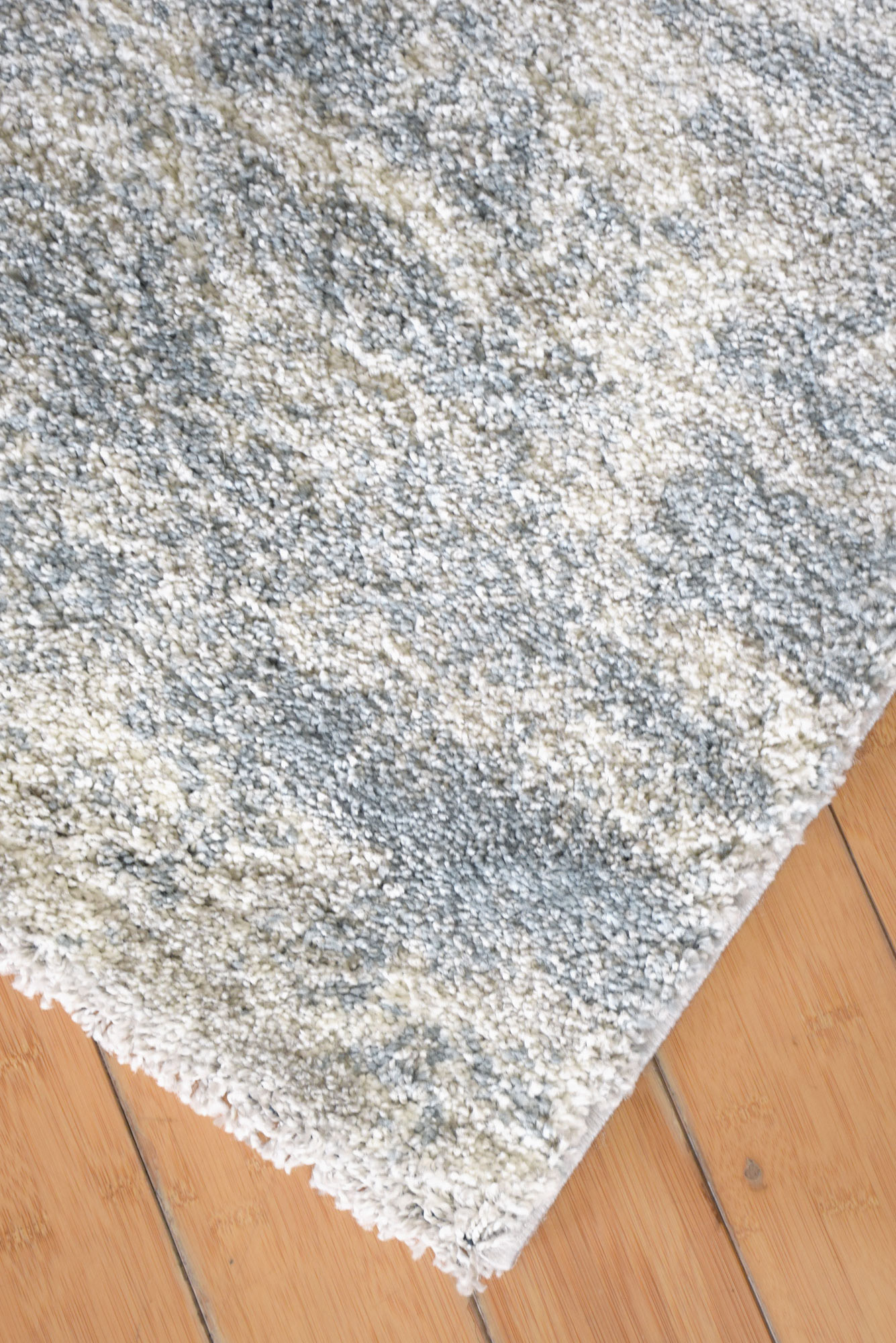 Bergamo Blue & Grey Modern Rug