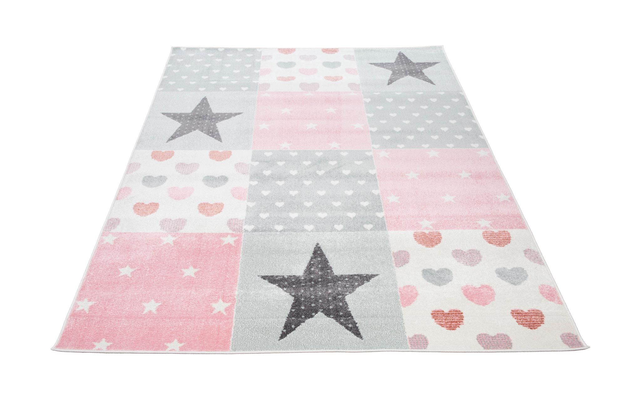 Candy Stars & Hearts Kids Rug