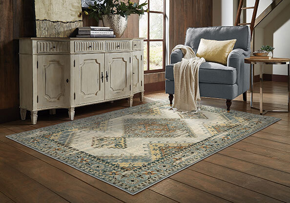 Caleb Traditional Medallion Rug