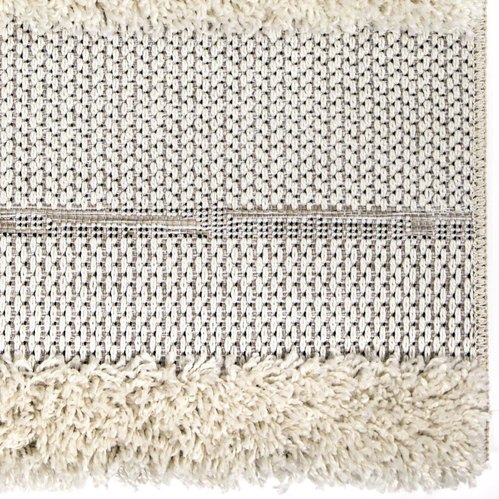 Evan Striped Multi Textured Rug