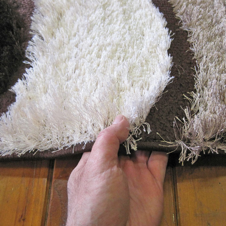 Logan Modern Brown Shaggy Rug