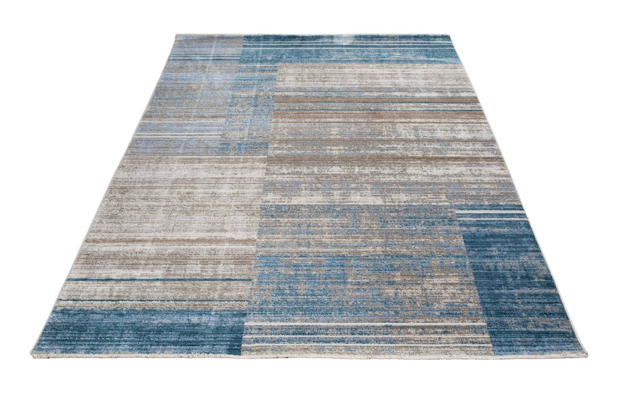 Lukas Contemporary Striped Rug