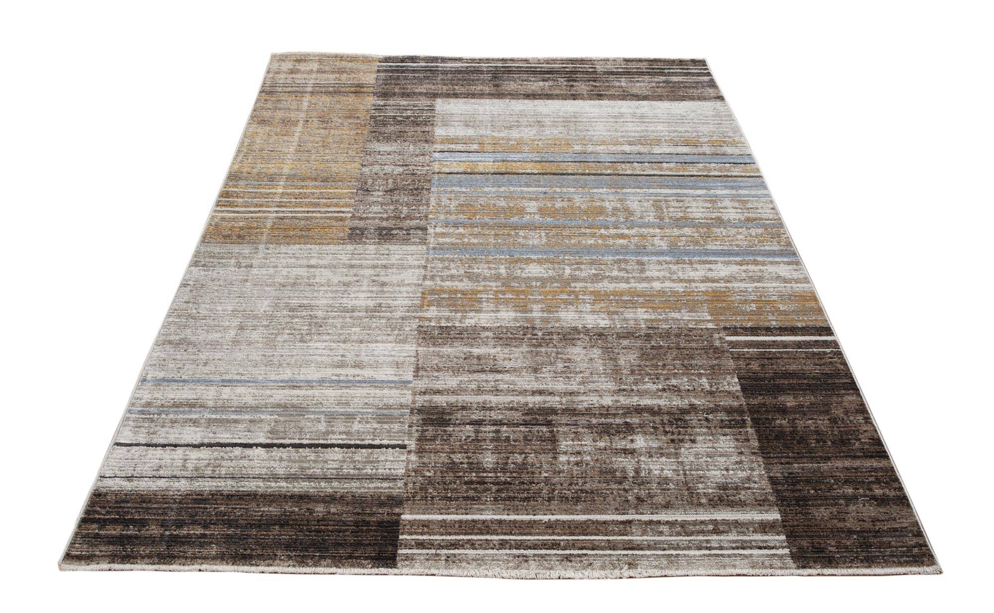 Lukas Contemporary Striped Rug