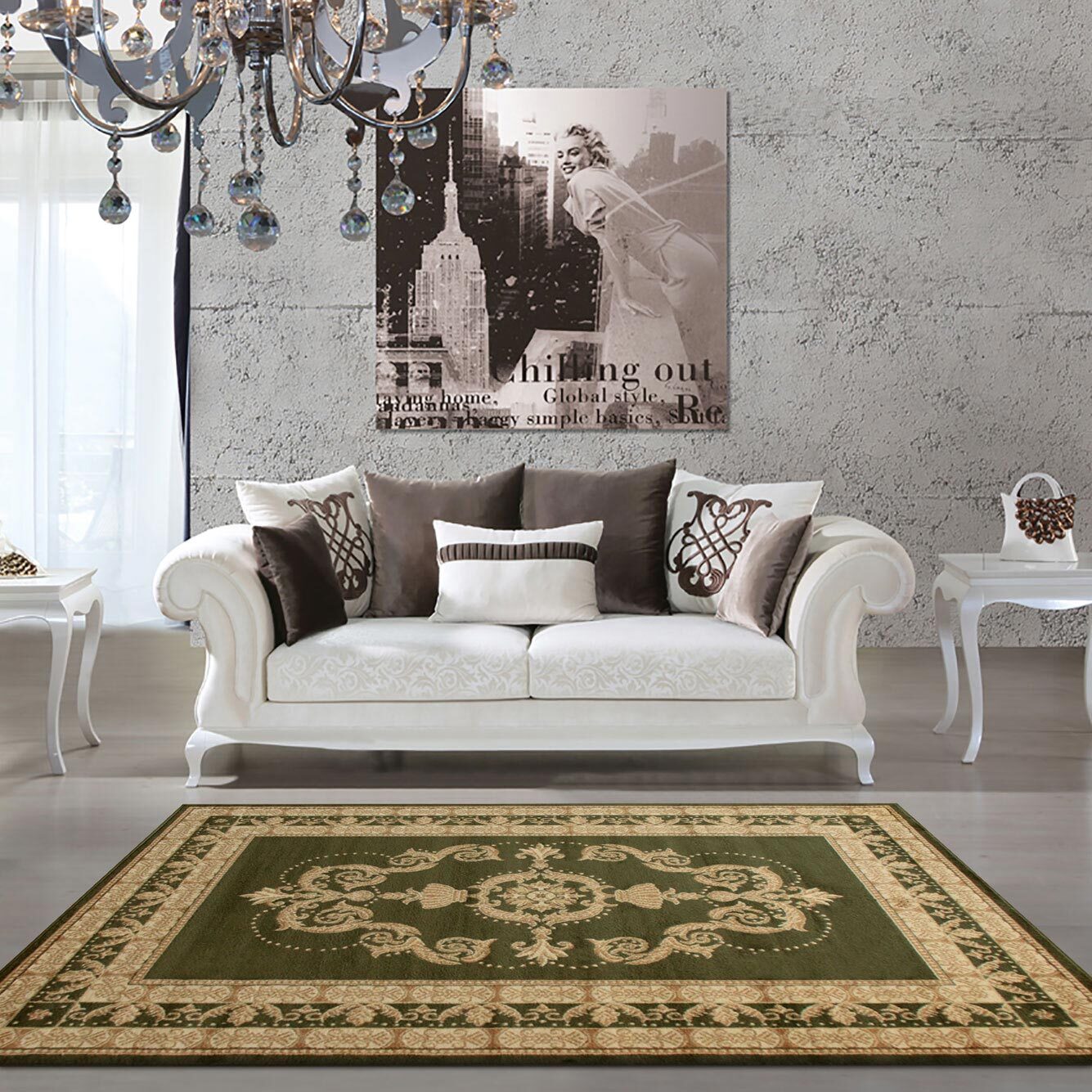 Miami Traditional Medallion Rug 