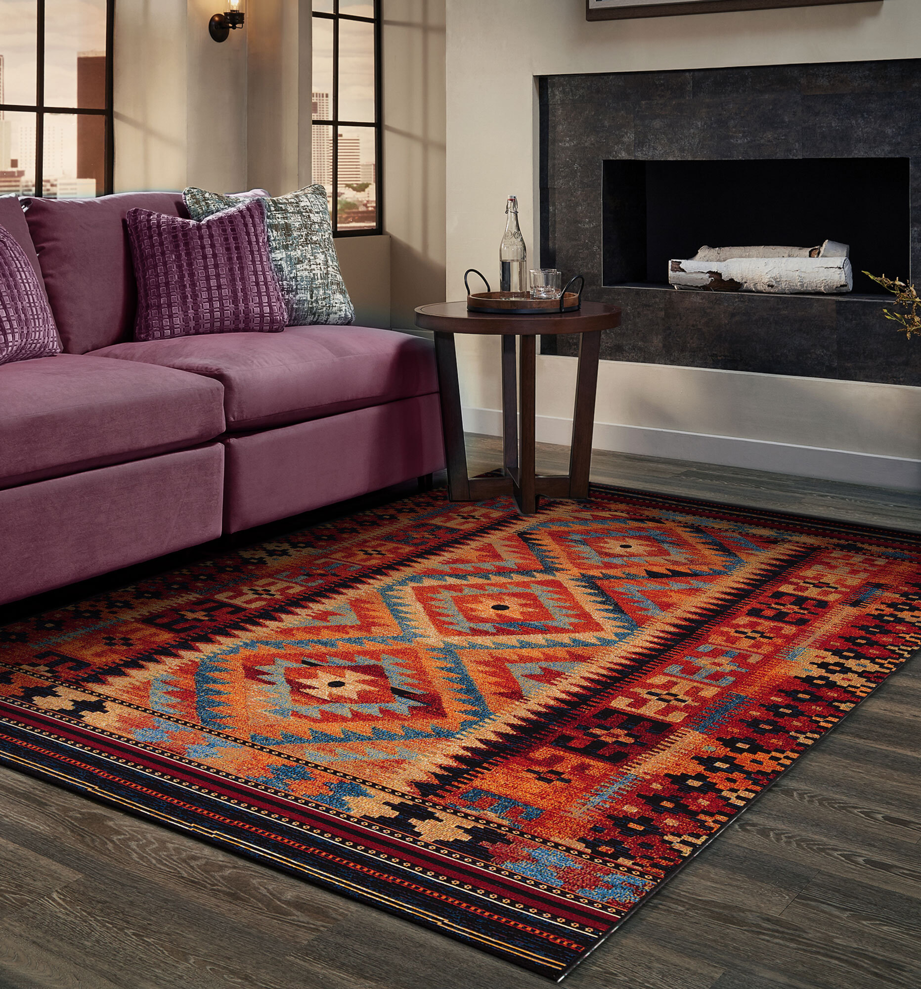 Marly Tribal Geometric Rug