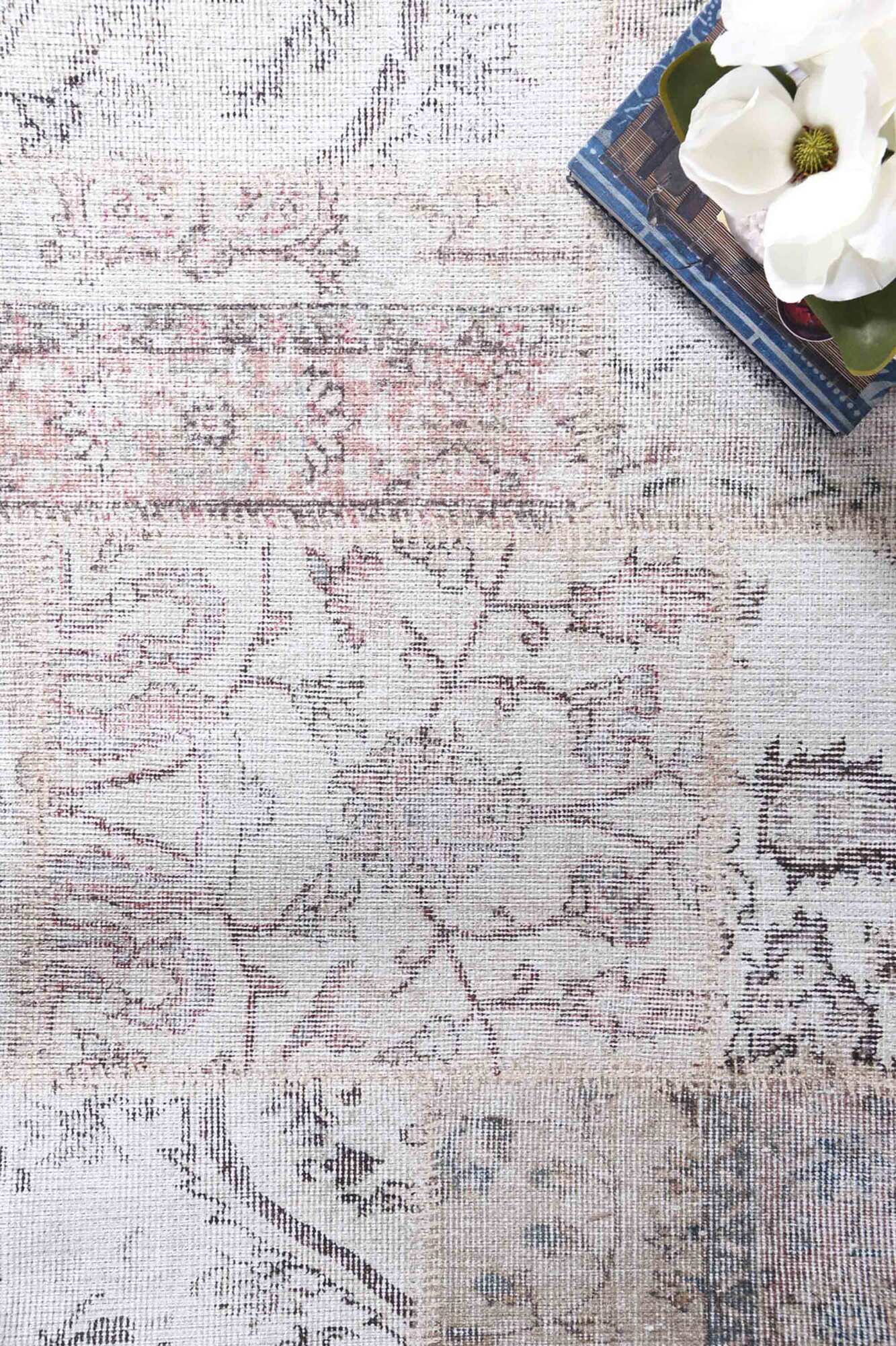 Victoria Washable Patchwork Rug