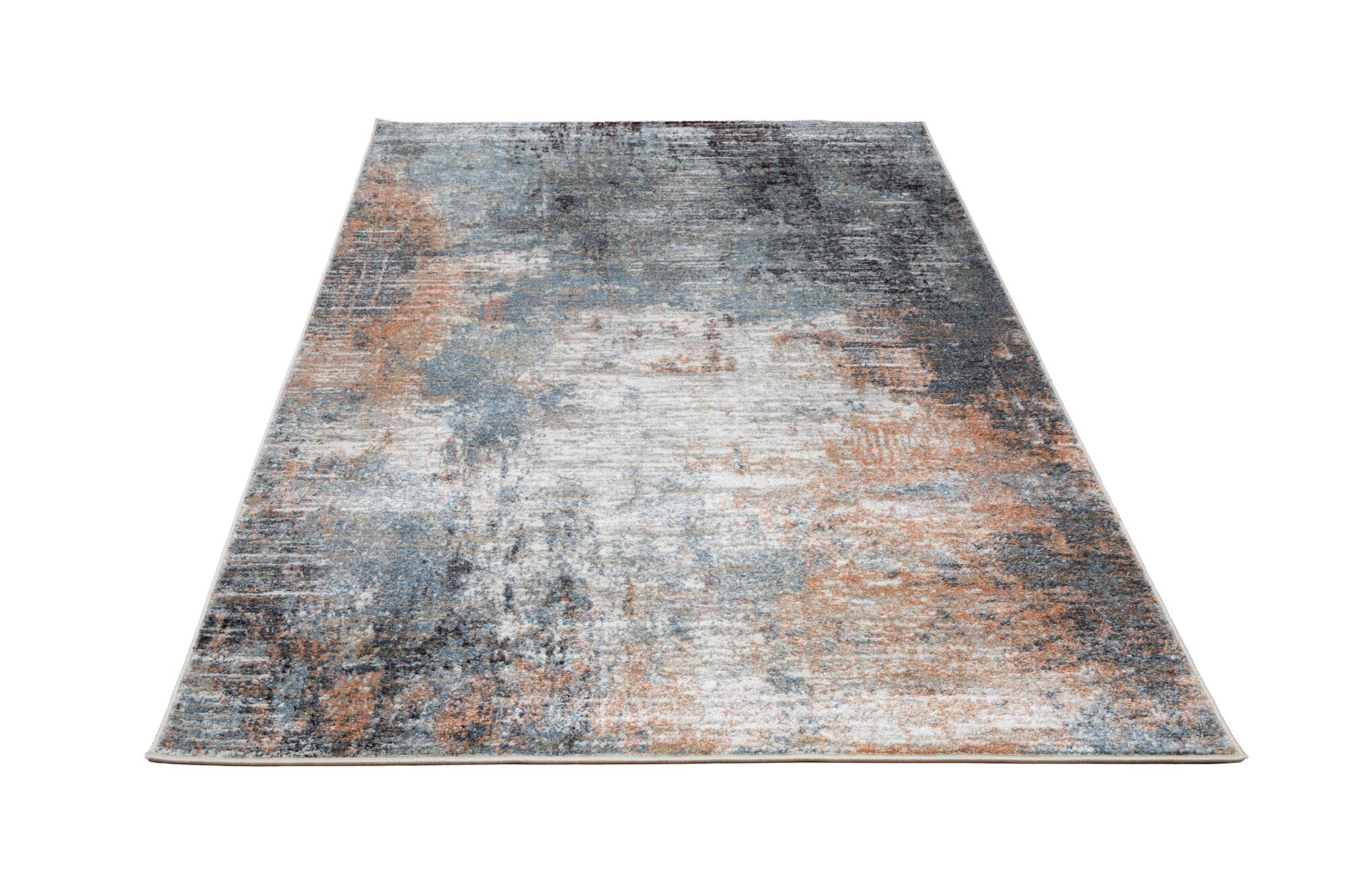 Vivid Contemporary Abstract Rug