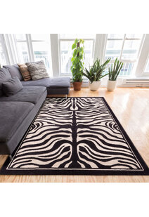 Americo Zebra Animal Print Rug