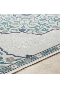 Ambient Ivory Floral Outdoor Rug