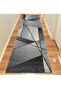 Aria Grey Modern Abstract Rug