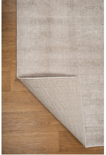 Austin Plain Beige Striped Rug