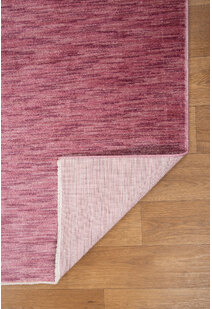 Cora Plain Pink Modern Rug