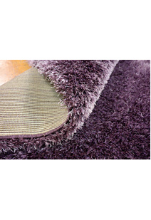 Dream Plain Violet Shaggy Rug