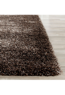 Dream Plain Brown Shaggy Rug