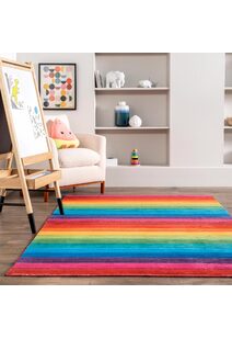 Funtime Kids Multi Striped Rug