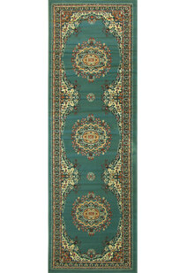 Gil Traditional Blue Medallion Rug