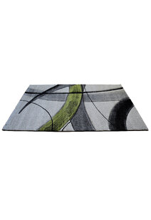 Lucia Modern Green Abstract Rug