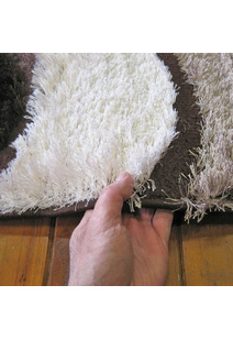 Logan Modern Brown Shaggy Rug