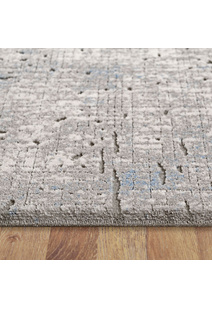 Morris Blue Contemporary Rug