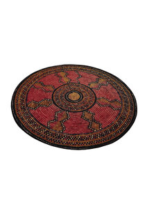 Mystique Round Tribal Rug