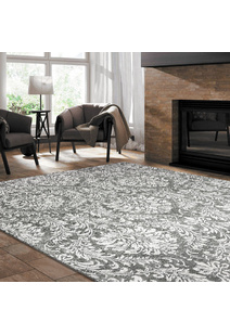 Saul Contemporary Floral Rug