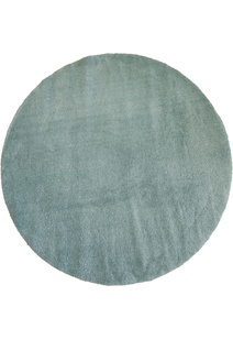 Soft Plain Blue Thick Shaggy Rug