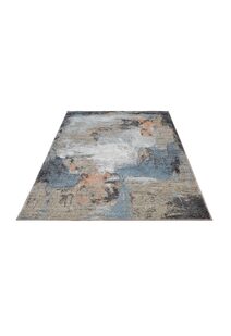 Vivid Modern Abstract Rug