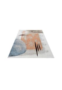 Vivid Contemporary Abstract Rug