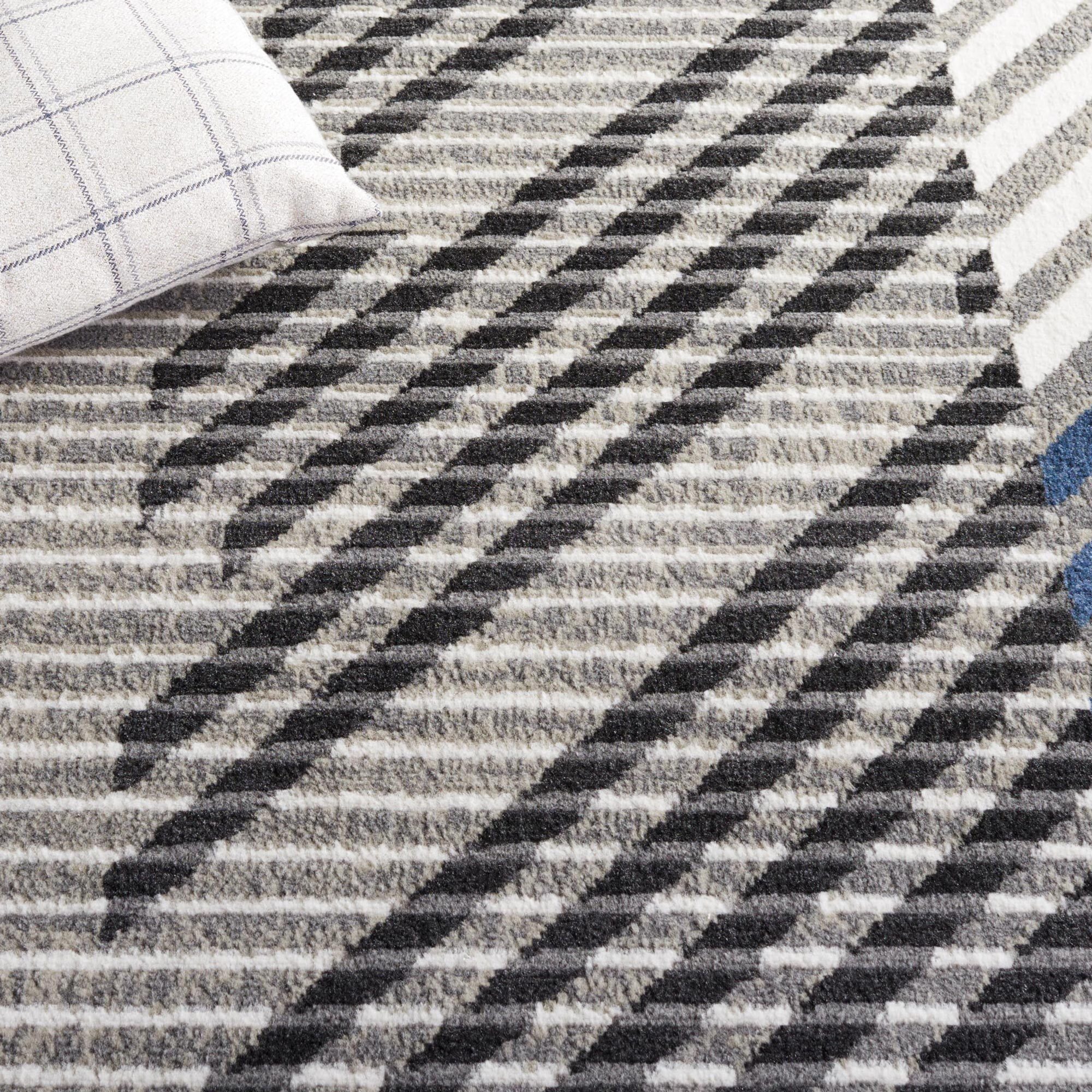 Alfa Modern Striped Rug