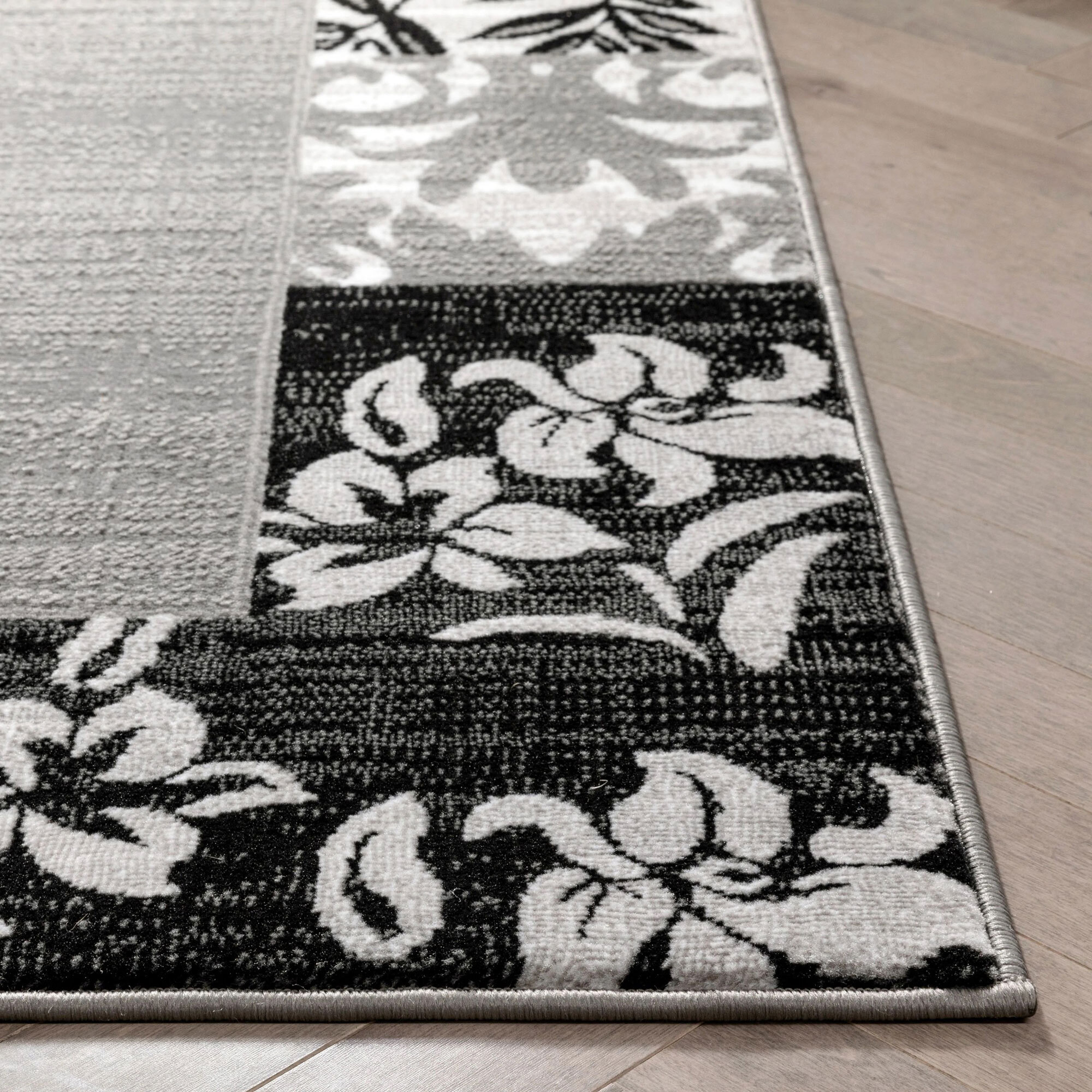 Americo Floral Border Rug