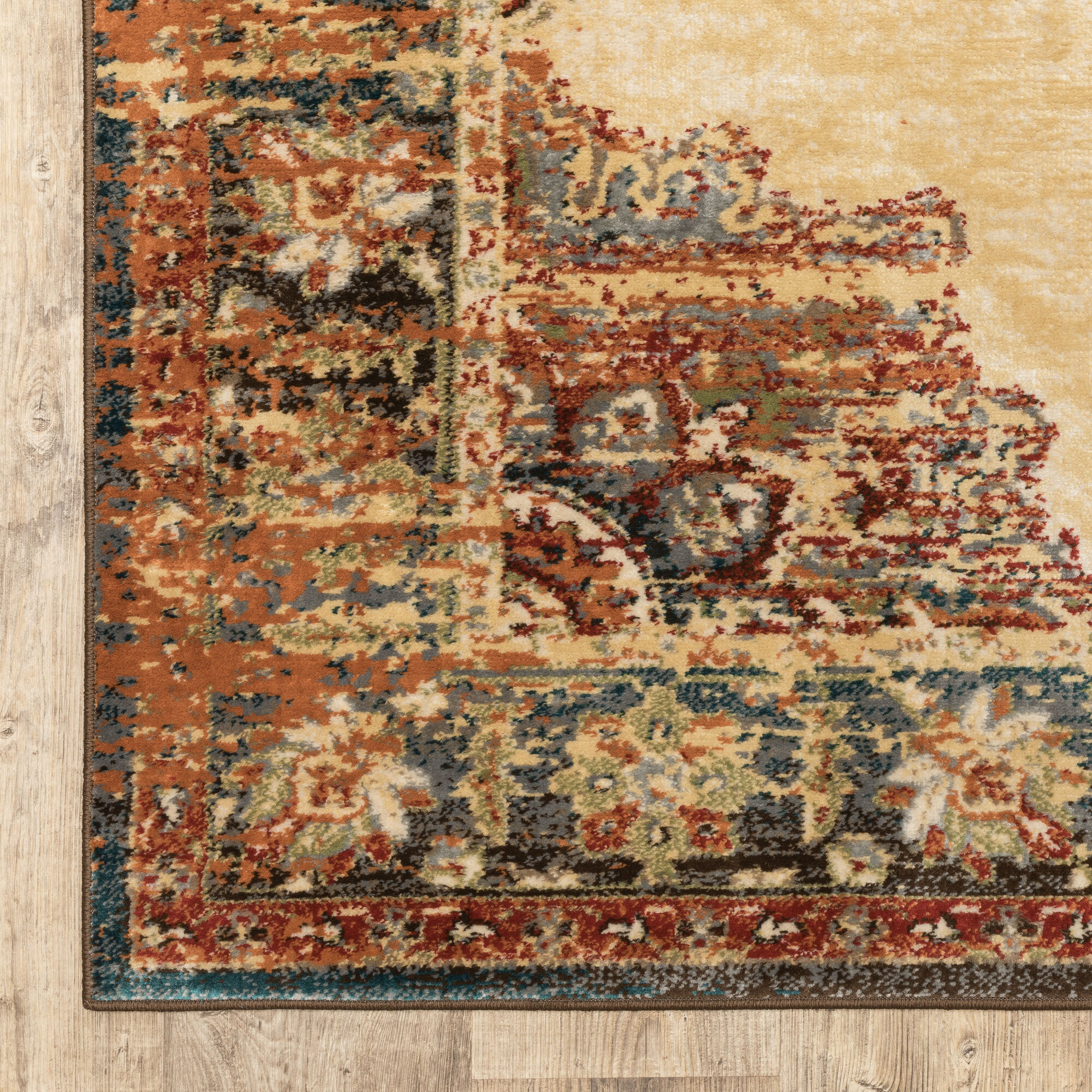 Fred Traditional Medallion Rug