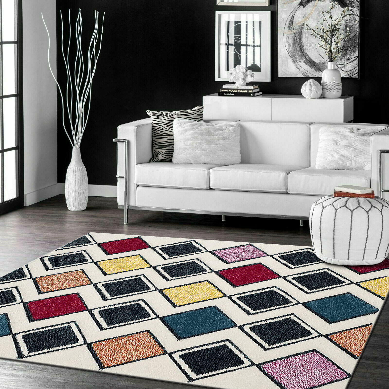 Freya Modern Harlequin Rug