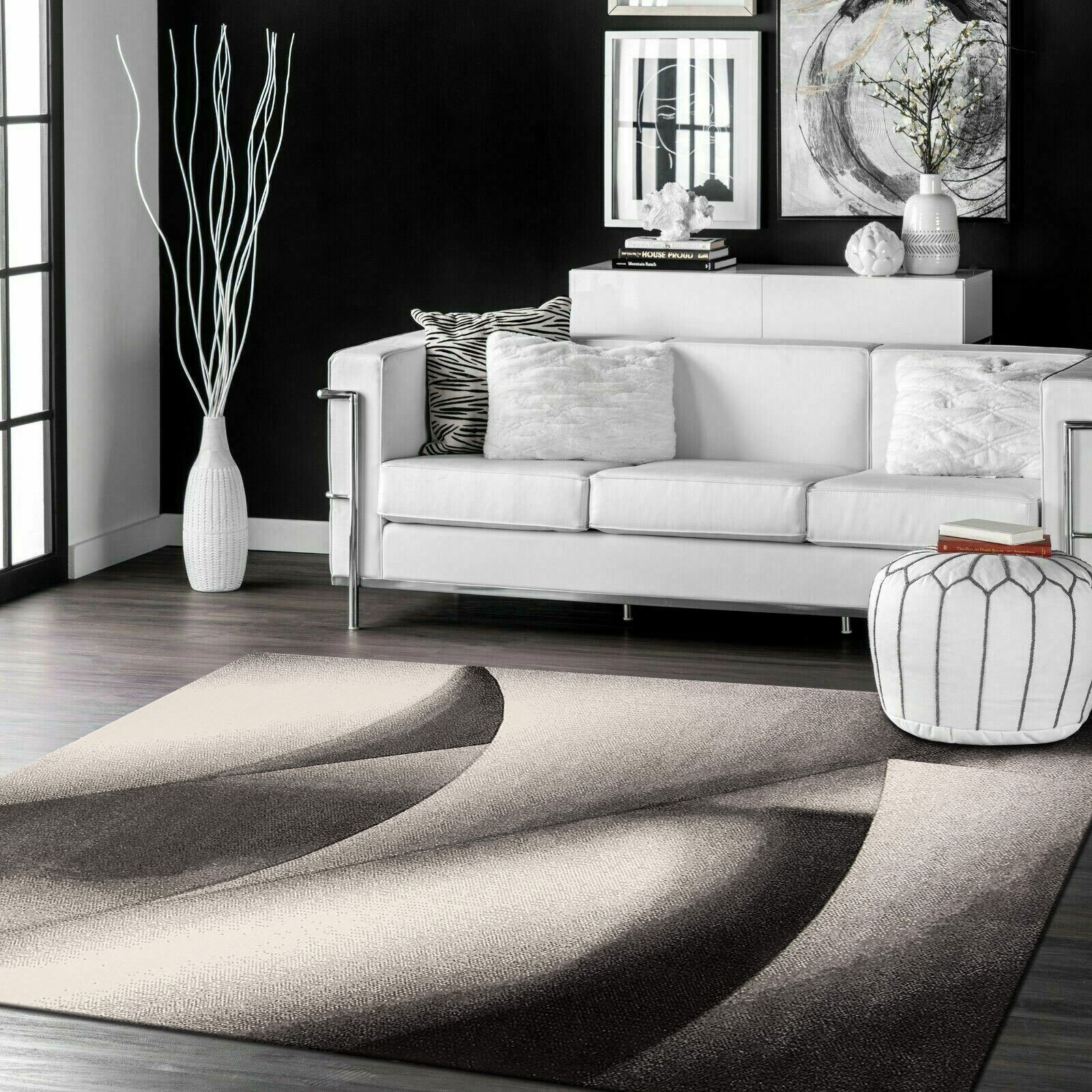 Freya Modern Carved Abstract Rug