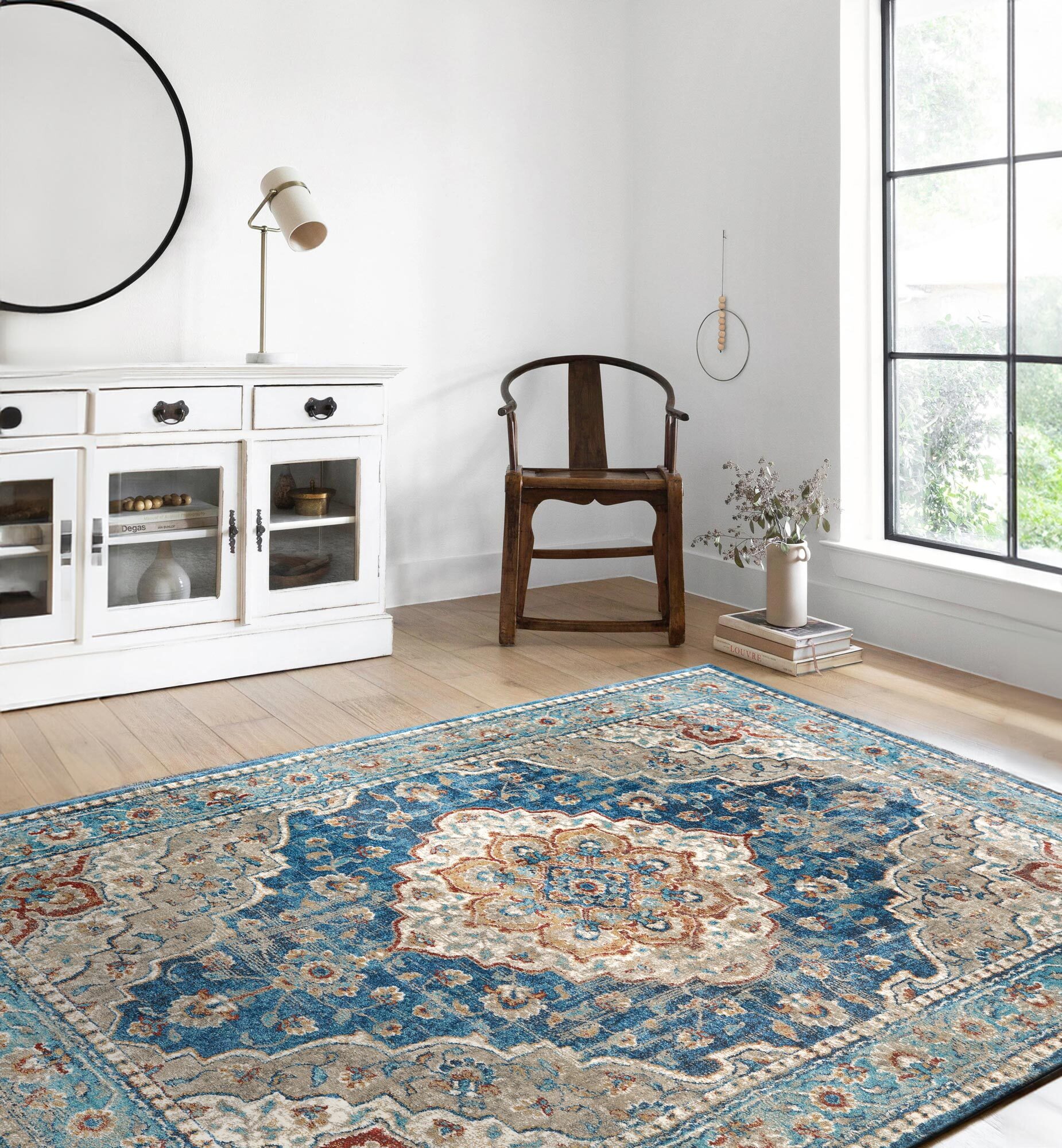 Kabir Traditional Medallion Rug