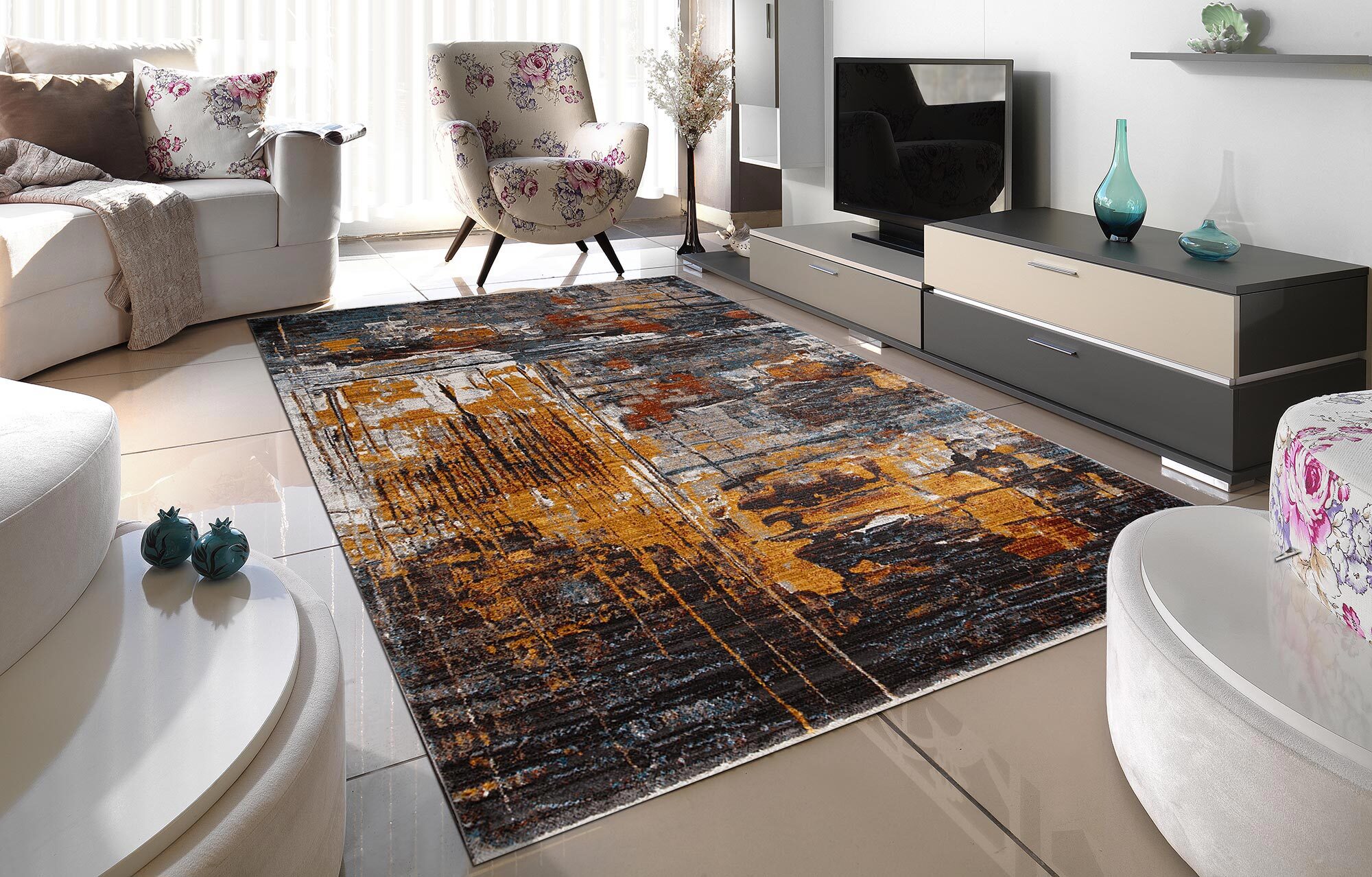 Lukas Modern Abstract Rug