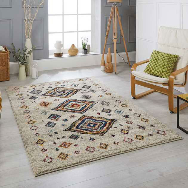 Nordic Diamond Moroccan Rug