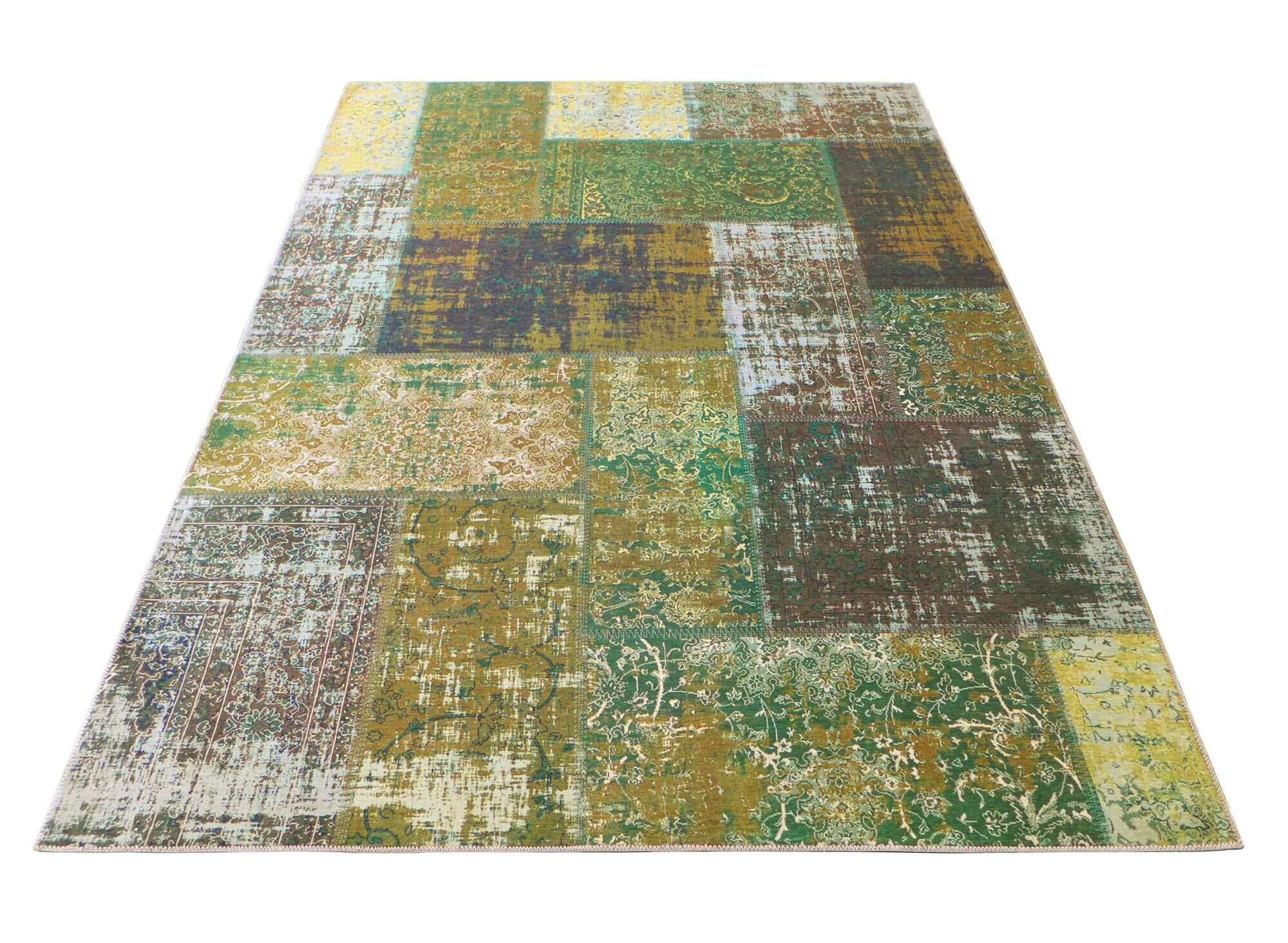 Noble Traditional Patchwork Rug 