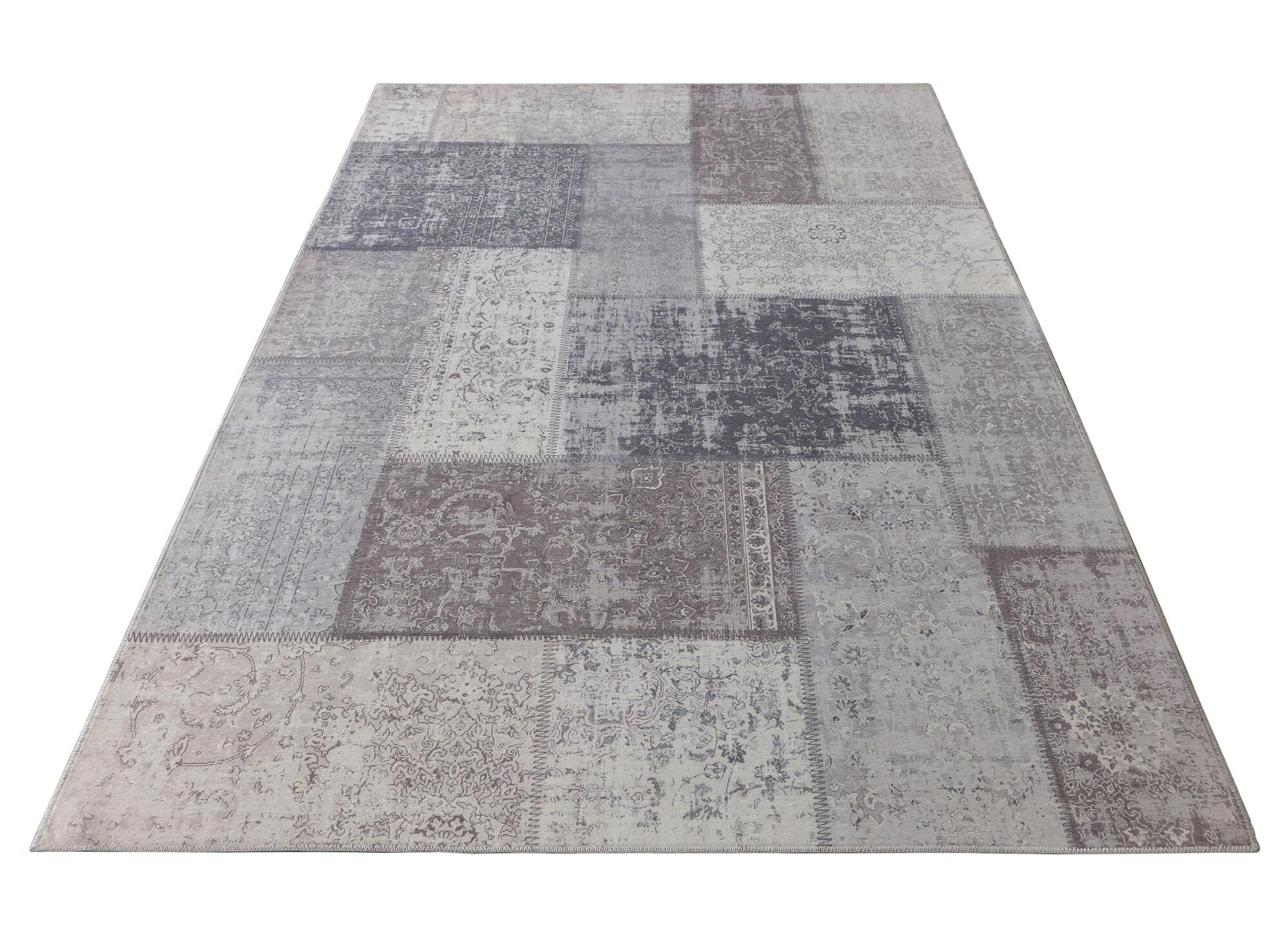 Noble Traditional Patchwork Rug 