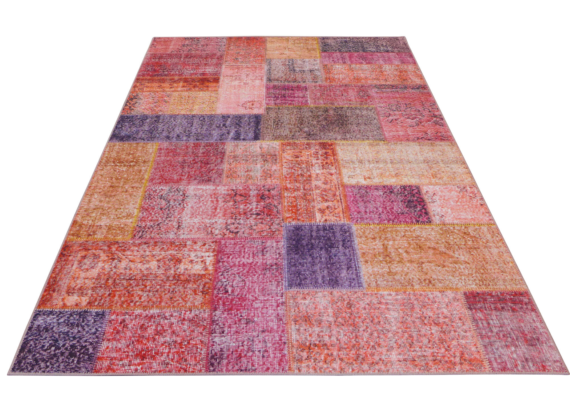 Noble Traditional Patchwork Rug 